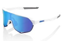 Bril 100% S2 - Wit/Blauw