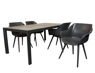 Qopps Kings 180cm tuintafel met Hartman Sophie studio Xerix