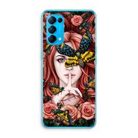 Lady Moth: Oppo Find X3 Lite Transparant Hoesje