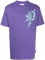 Philipp Plein t-shirt à logo imprimé - Violet