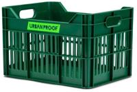 Gerecyclede Fietskrat Urban Proof Junior 15 Liter - Retro Groen