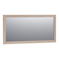 Brauer Citrine Spiegel - 140 cm - Rechthoekig - Lamellen - Eiken Wit Frame