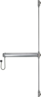 JPM FC-EX-31 JPM Elektromechanische paniekbalk Fluid Control - Uitgang | type: C | 3 punts: lateraal | kleur: aluminium | lengte: 835 mm | inkortbaar