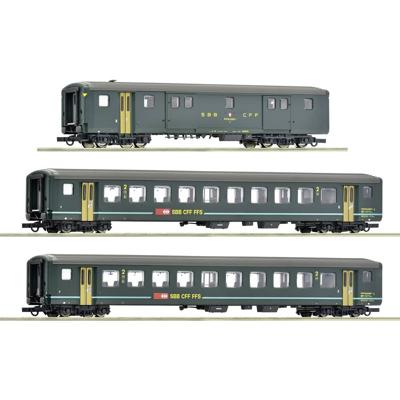 Roco 6200090 H0 set van 3 „IR 1617” van de SBB