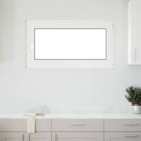 Kelderraam "RISOR" 110x70 cm draai-kiep DIN rechts wit