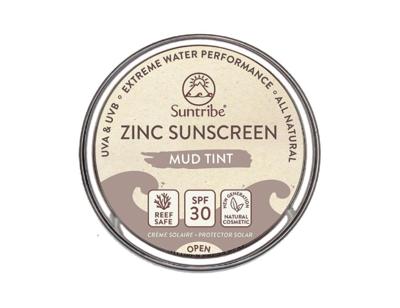 Suntribe Zonnebrandcrème - gezicht & sport - spf 30 - mud tint - 45 gr