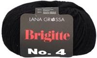 Lana Grossa Brigitte No.4 026 Black - thumbnail