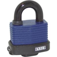 Kasp K13545D Hangslot 63 mm Verschillend sluitend Blauw Sleutelslot - thumbnail