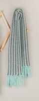 Yarn and Colors Fringed Scarf Haakpakket 073 Jade Gravel