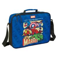 Schoolrugzak The Avengers Blauw Zwart 38 x 28 x 6 cm