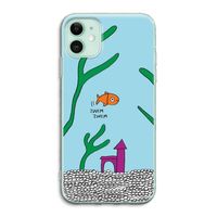 Aquarium: iPhone 11 Transparant Hoesje