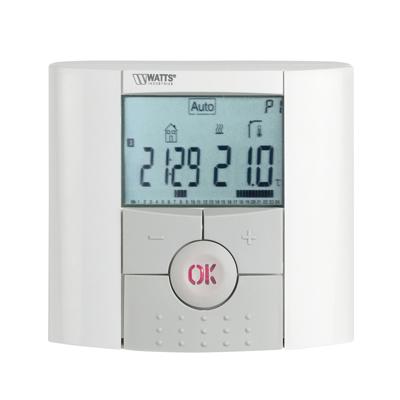 Thermostaat BWS Aaron PRO BT-DP LCD Digitaal Programmeerbaar Wit