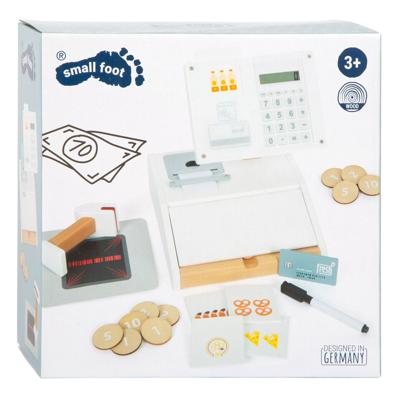 Small Foot houten speelgoedkassa met scanner, 15dlg.