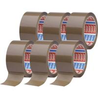 tesa tesapack 64014-501-00 Plakband Bruin (l x b) 66 m x 50 mm 6 stuk(s)