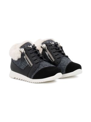 Giuseppe Zanotti baskets Runner Jr. - Noir