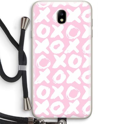 XOXO: Samsung Galaxy J7 (2017) Transparant Hoesje met koord