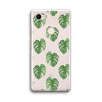 Monstera leaves: Google Pixel 3 Transparant Hoesje