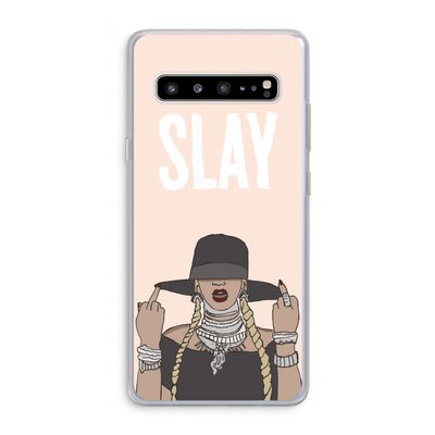 Slay All Day: Samsung Galaxy S10 5G Transparant Hoesje