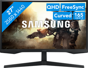 Samsung Odyssey S27CG552EU computer monitor 68,6 cm (27") 2560 x 1440 Pixels Dual WQHD LED Zwart