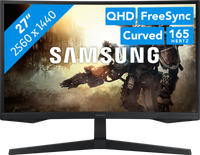 Samsung Odyssey S27CG552EU computer monitor 68,6 cm (27") 2560 x 1440 Pixels Dual WQHD LED Zwart - thumbnail