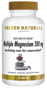 Golden Naturals Multiple Magnesium 200mg Tabletten