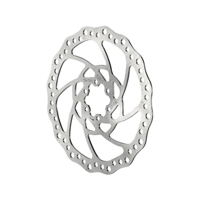 Tektro schijfrem rotor tr160-17 ø160x2.3mm, zilver