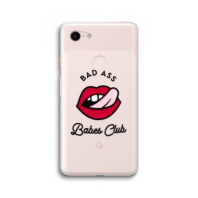 Badass Babes Club: Google Pixel 3 XL Transparant Hoesje