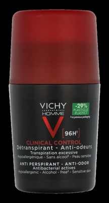 Vichy Homme Clinical Control 96H Detranspirant Roller 50 ml