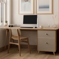 Ergotron NX Series NX MONITOR ARM WHITE flat panel bureau steun 86,4 cm (34") Zwart, Wit - thumbnail
