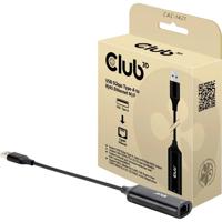 club3D CAC-1421 USB 3.2 Gen 1 (USB 3.0) / RJ45 Adapter [1x USB-A-stekker - 1x RJ45-bus] Zwart 12 cm