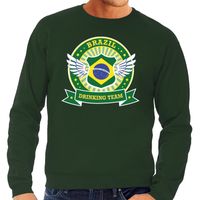 Groen Brazil drinking team sweater heren