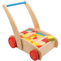 Loopwagen bouwblokken