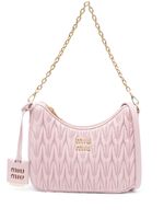 Miu Miu sac porté épaule à effet matelassé - Rose