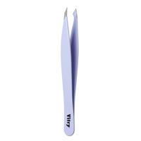 Vitry Face Care Coloured Tweezers ''Yatagan'' Pincet Ref.1029YC Light Mauve 1Stuks Vitry Face Care Coloured Tweezers ''Yatagan'' Pincet Ref.1029YC Light Mauve 1Stuks