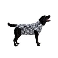 Medical Pet Shirt Hond Zebra Print - XXS - thumbnail