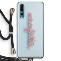 #nofilter: Huawei P20 Pro Transparant Hoesje met koord