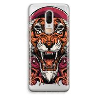 Tiger and Rattlesnakes: OnePlus 6 Transparant Hoesje - thumbnail