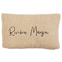 Rivièra Maison Sierkussen Teddy Natural (30x50 cm)