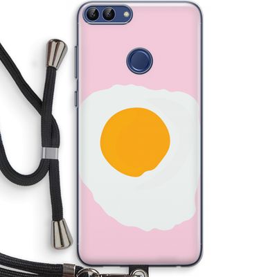 Sunny side up: Huawei P Smart (2018) Transparant Hoesje met koord