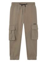 BOSS Kidswear pantalon de jogging à lien de resserrage - Marron