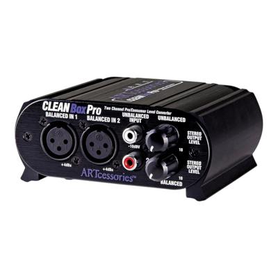 ART CleanBox Pro 2-kanaals niveau converter