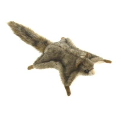 Hansa Vliegende eekhoorn knuffel - 21 cm - pluche - speels design - zachte stof