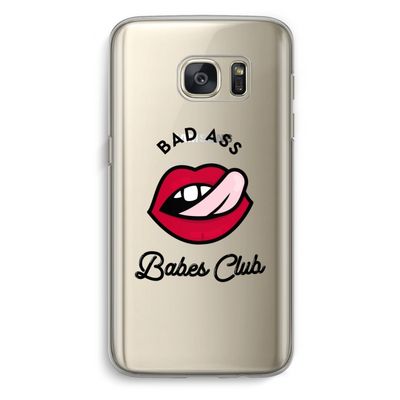 Badass Babes Club: Samsung Galaxy S7 Transparant Hoesje