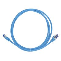 LogiLink C6A036S netwerkkabel Blauw 1 m Cat6a S/FTP (S-STP) - thumbnail