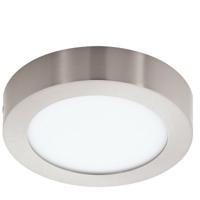 Eglo Led plafondlampFueva 1 11w - 3000K - 17cm nikkel mat - 94523