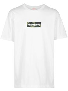 Supreme t-shirt en coton Box Logo - Blanc