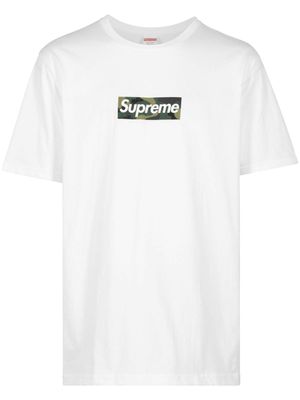 Supreme t-shirt en coton Box Logo - Blanc