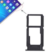 SIM-kaarthouder + SIM-kaarthouder / Micro SD-kaart lade voor tegenstander R11(Black)