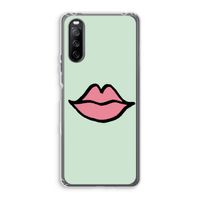 Kusje: Sony Xperia 10 III Transparant Hoesje