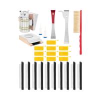 Bijenteelt Starter Kit - 26 st - roker - stokbeitel - koninginnenkooien - insectenvallen - bezem